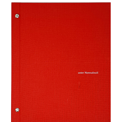 Frontzek, Anett; unter Normalnull. Ostsee 1 (2001) Frontzek, Anett; unter Normalnull. Ostsee 1 (2001)